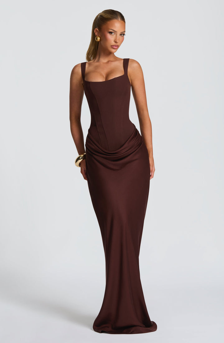 Indy bodycon-maxiklänning