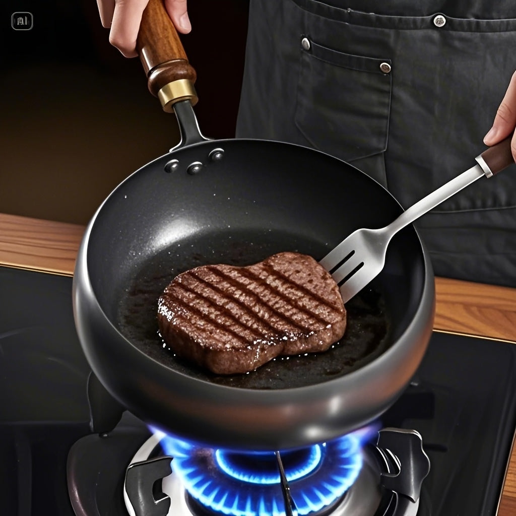 ChefMaster Gjutjärnspanna – Slitstark och Mångsidig Köksredskap
