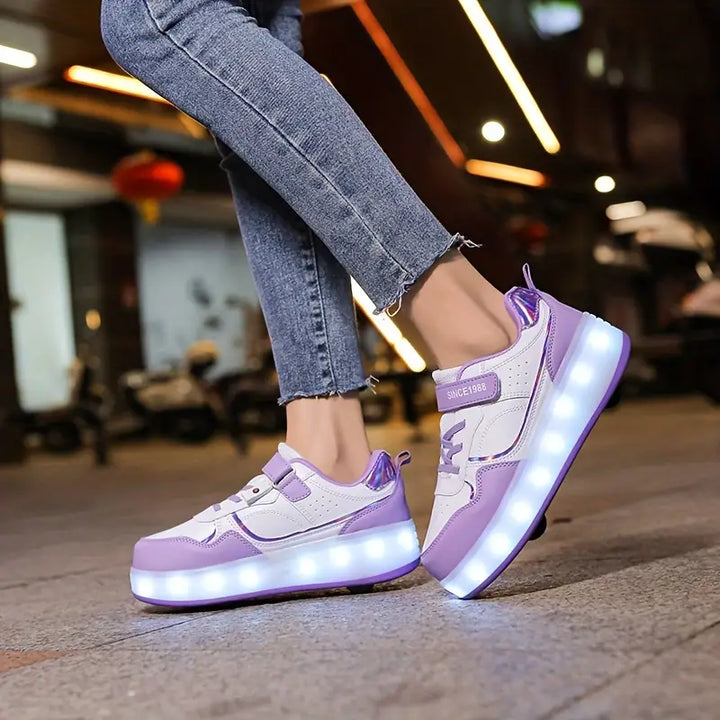 Åk Med Stil med Velo – Sneakers med Hjul och Ljussulor