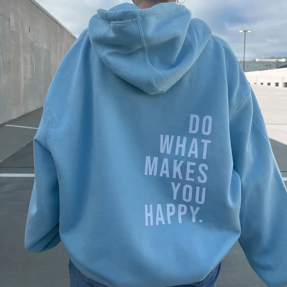 Trendig och bekväm hoodie