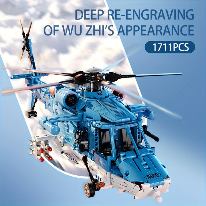 Detaljerat helikopterbyggset – Tekniskt och realistiskt