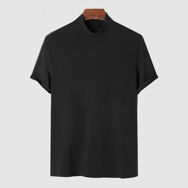 T-shirt i stretchbomull för herr – casual, för daglig användning och lämplig för alla årstider