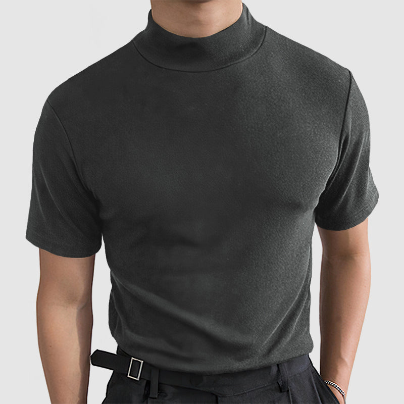 T-shirt i stretchbomull för herr – casual, för daglig användning och lämplig för alla årstider