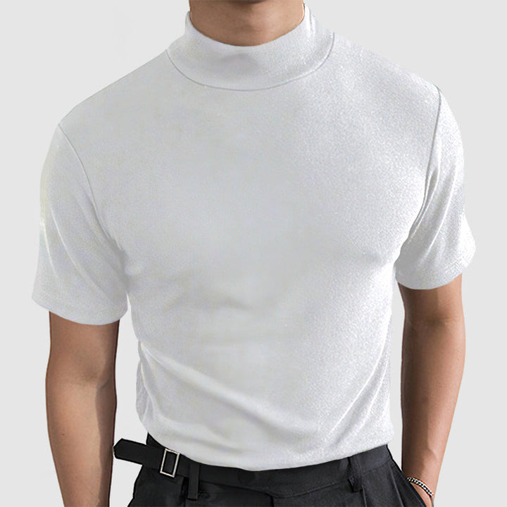T-shirt i stretchbomull för herr – casual, för daglig användning och lämplig för alla årstider