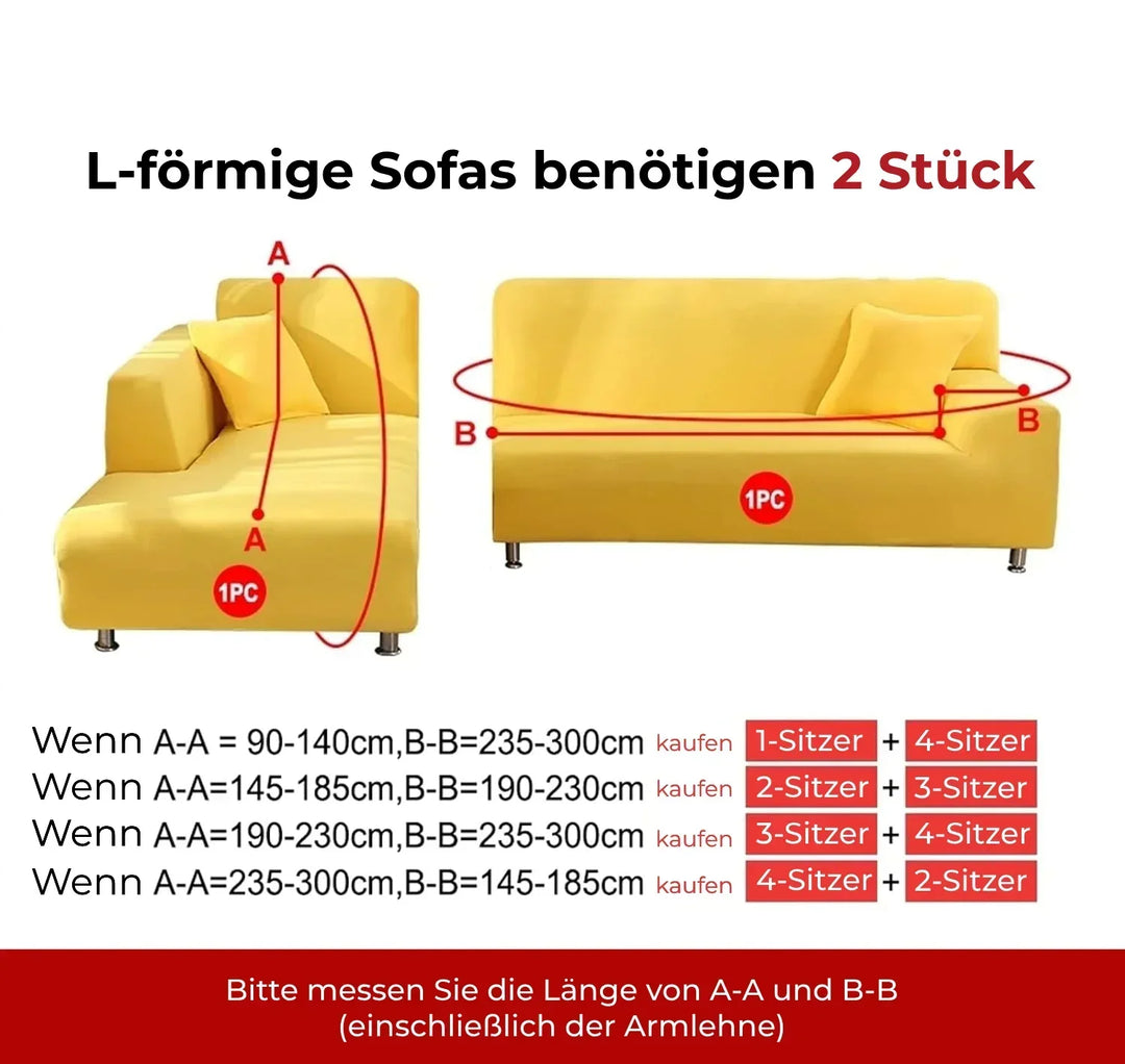 SofaSnug – Elastiskt soffskydd i sammet som sparar pengar