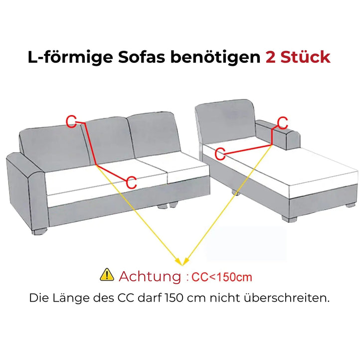 SofaSnug – Elastiskt soffskydd i sammet som sparar pengar