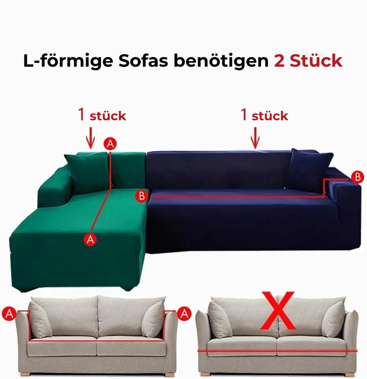 SofaSnug – Elastiskt soffskydd i sammet som sparar pengar