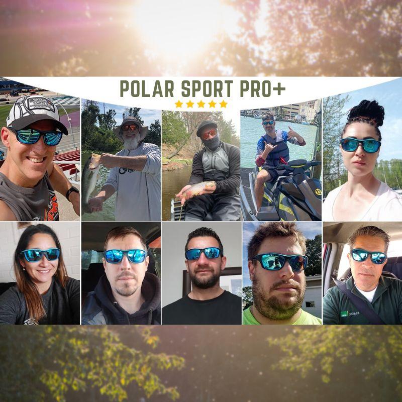 Solglasögon Polar Sport PRO+ - UV-skydd och repbeständighet