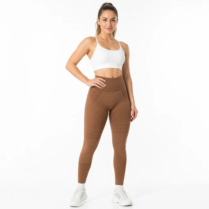 Curvay 3D Sculpt-leggings - cellulitslätande kompression