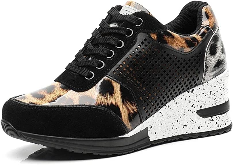 Stilren Sneakers med Sleehak för Damer