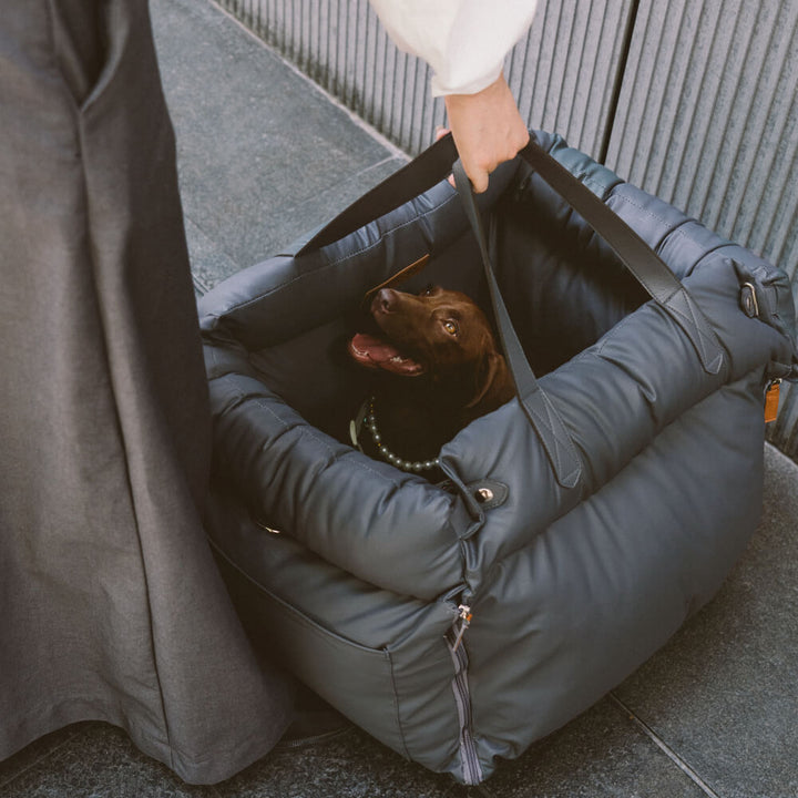Bekväm vinter-bilkorg för hund – PawLuxury