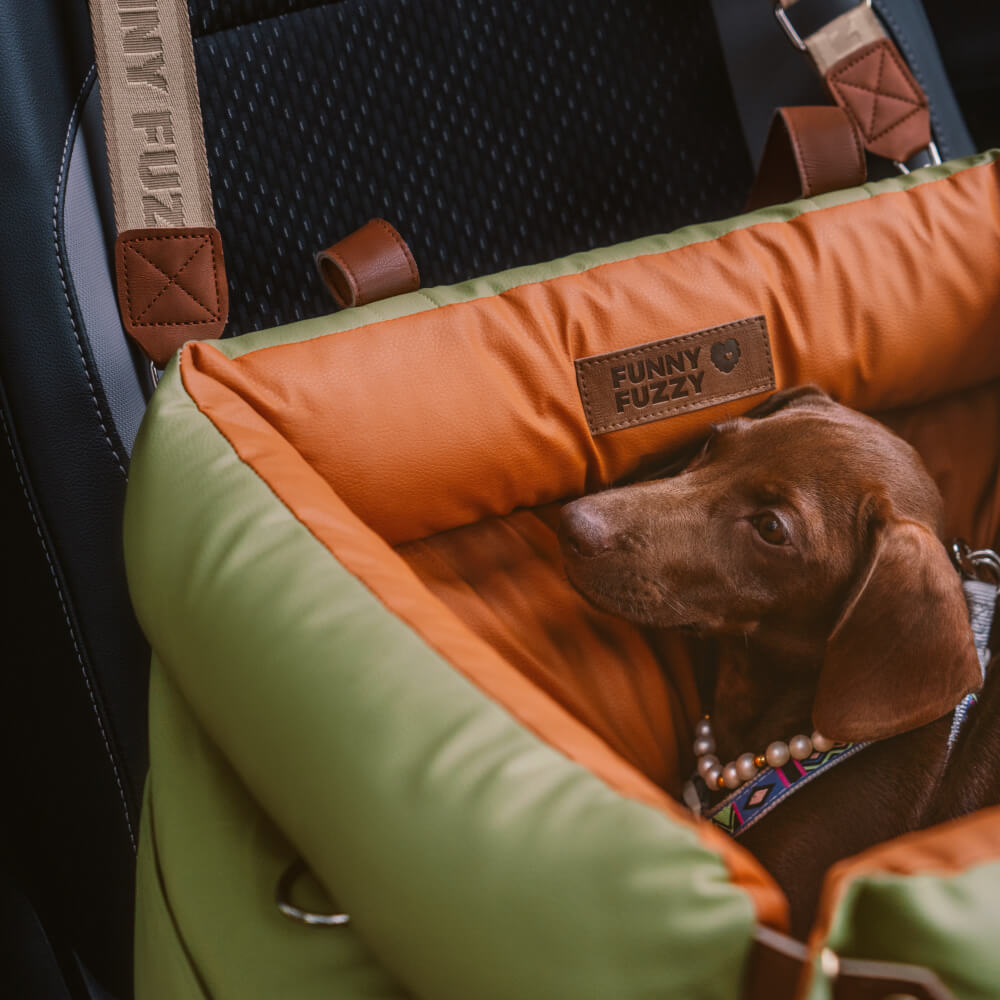 Bekväm vinter-bilkorg för hund – PawLuxury