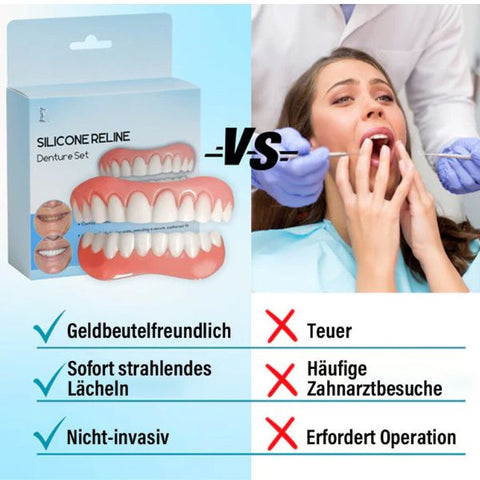 Anpassning och stabilisering för tandproteser | Universella tänder | DentiFix