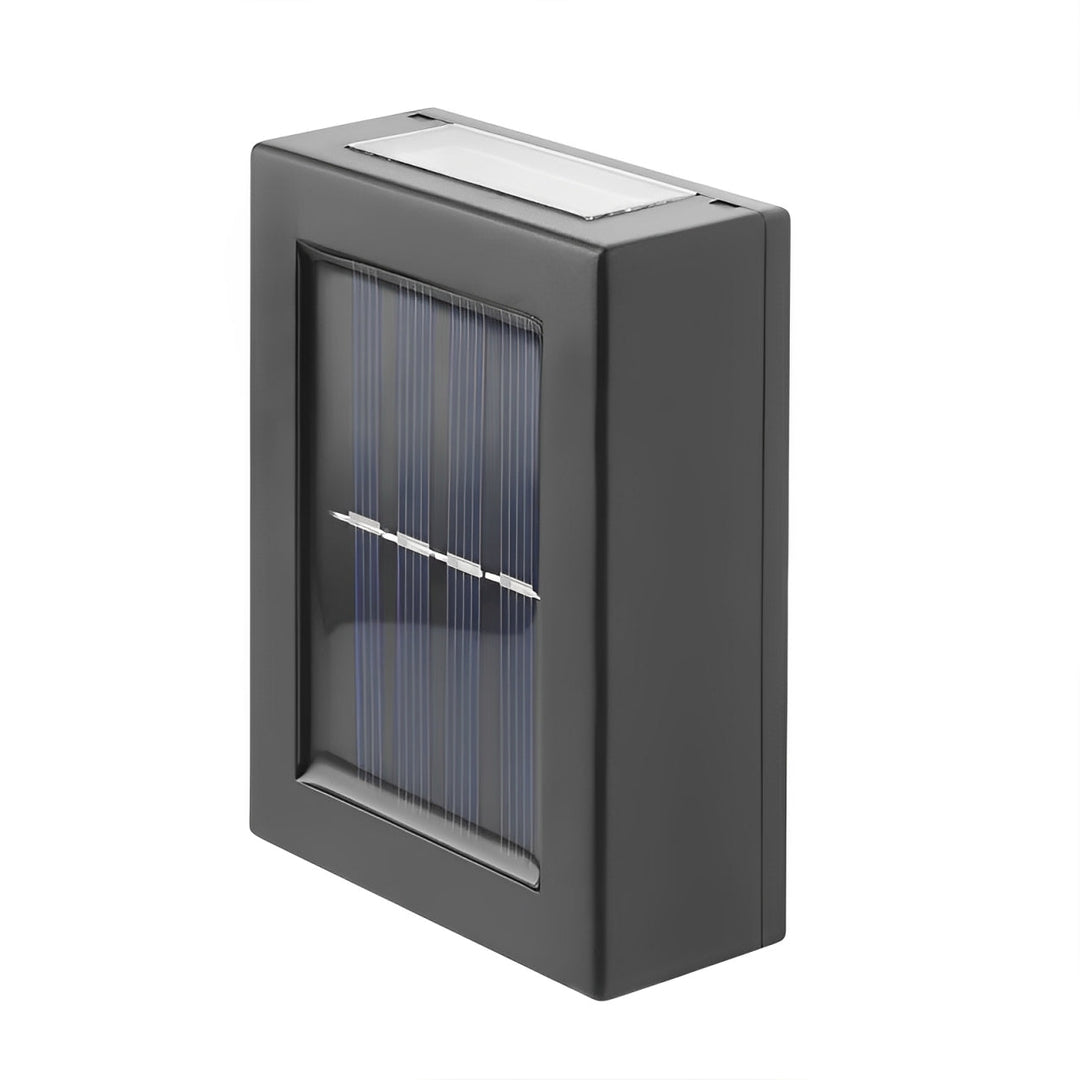 Sladdlös solcellsvägglampa för utomhusbruk med sensor, IP65 vattentät