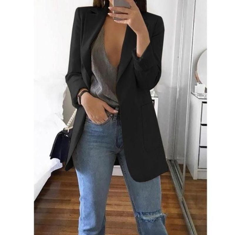 Elegant och bekväm damblazer för alla tillfällen