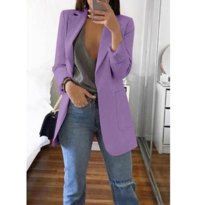 Elegant och bekväm damblazer för alla tillfällen