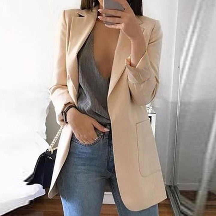 Elegant och bekväm damblazer för alla tillfällen