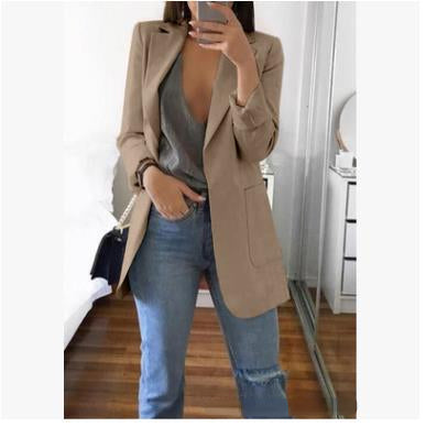 Elegant och bekväm damblazer för alla tillfällen