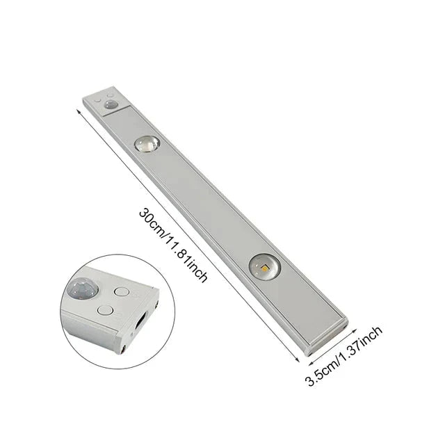 Trådlös LED-armatur | rörelsesensor | energibesparande