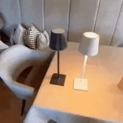 Trådlös uppladdningsbar bordslampa - Elegant LED för inomhus- och utomhusbruk