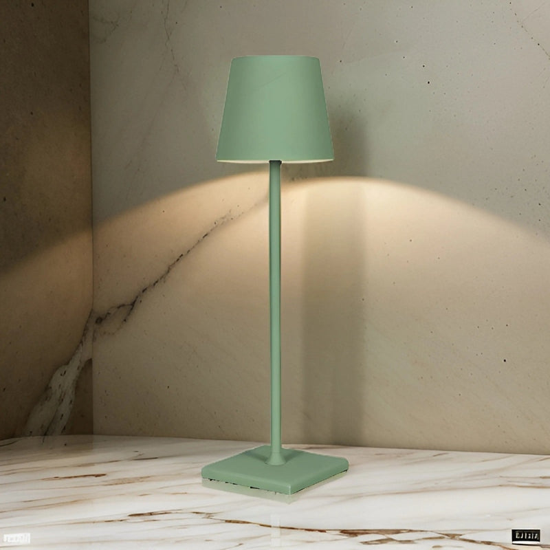 Trådlös uppladdningsbar bordslampa - Elegant LED för inomhus- och utomhusbruk