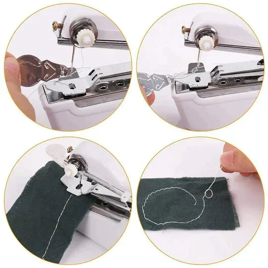 Mini bärbar symaskin – kompakt och enkel