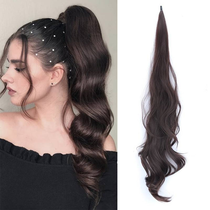 Flexibel Omslagsponytail för Långt och Fylligt Hår - Selena