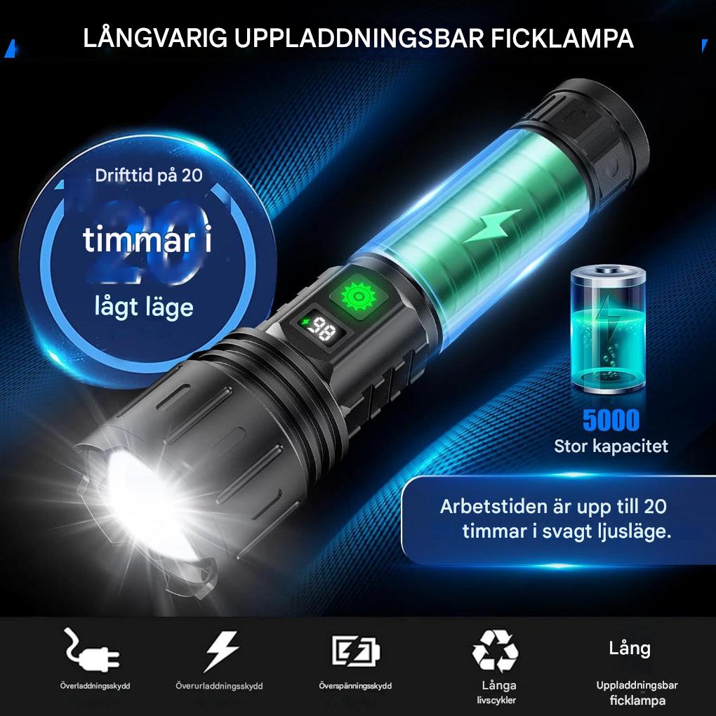 100 000 lumen ficklampa
