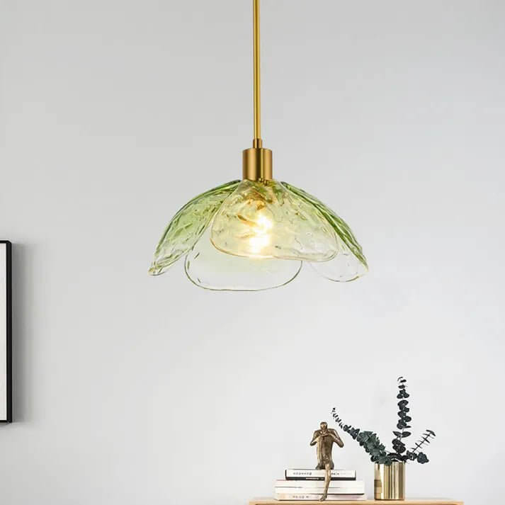 Blombladshängande Lampa - Elegant Nattlampa
