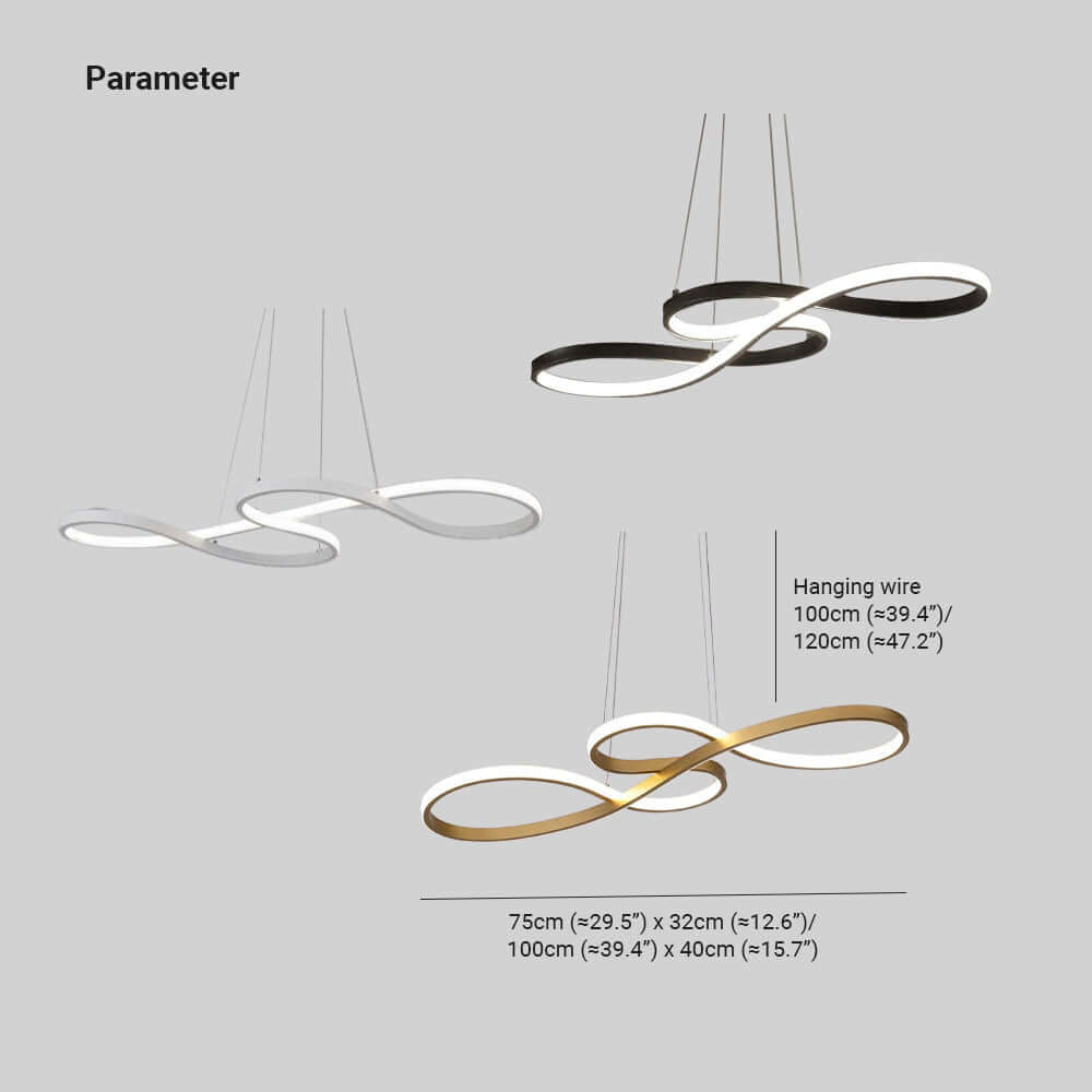 LED-hänglampa Musiknot - Modern Belysning
