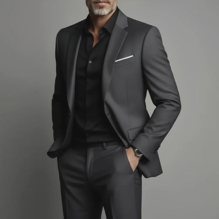 Kostymset för herr i slim fit - Kavaj och byxor business casual