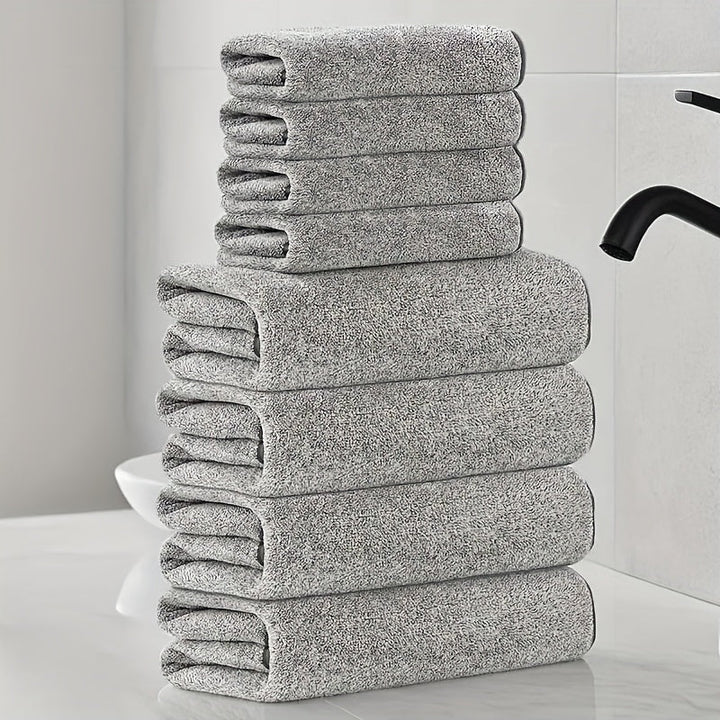 Handduksset i Korallsammet – Absorberande och Snabbtorkande