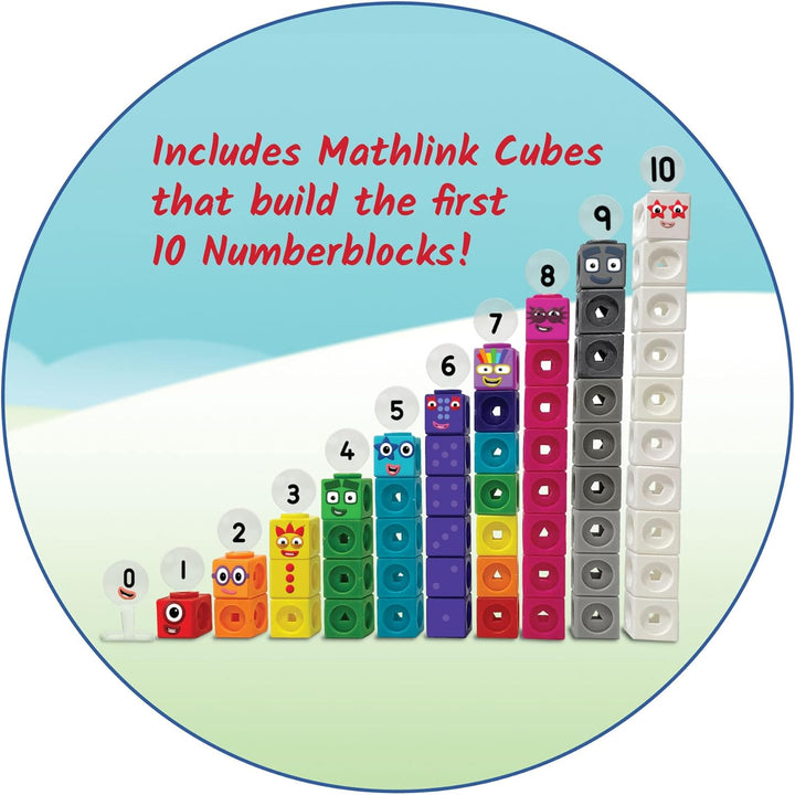 Numberblocks-kuber 1-10 – Pedagogisk leksak för förskolan