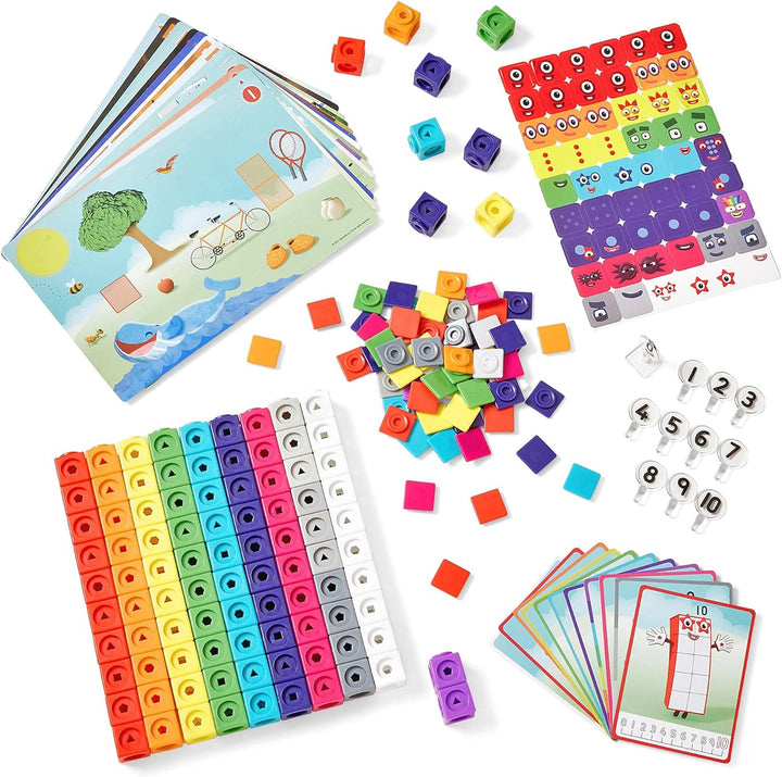 Numberblocks-kuber 1-10 – Pedagogisk leksak för förskolan