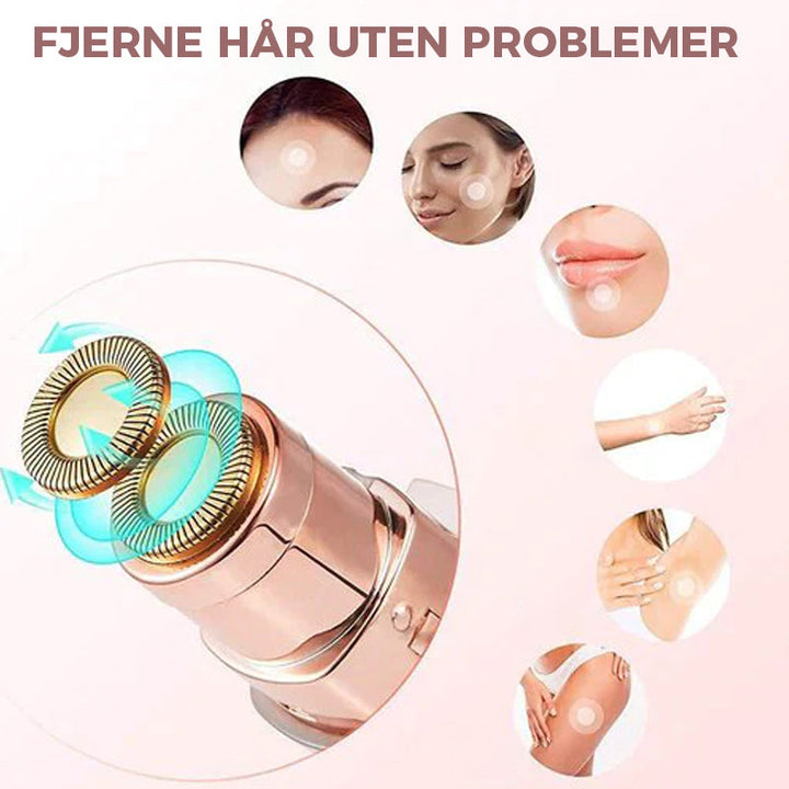 Ansiktsepilator - Omedelbar och Smärtfri Hårborttagning