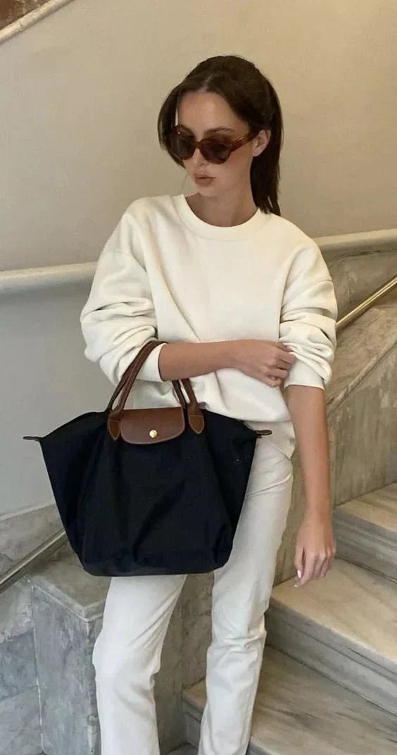 Elegant axelväska för dam med justerbara remmar