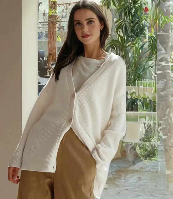 Kashmirkardigan | Elegant och tidlös | Ada Vest