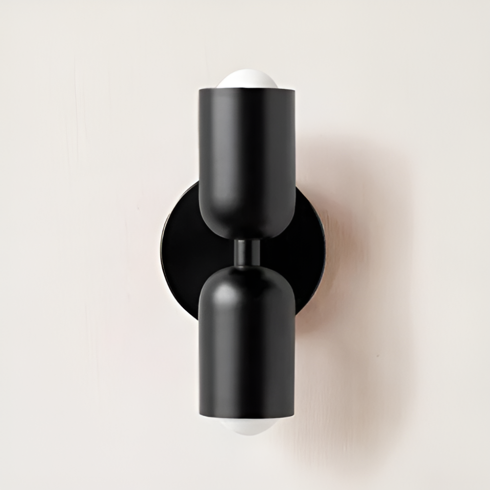 Dubbelsidig LED-Väggljuslampa i Nordisk Design - Modern Belysning för Hemmet
