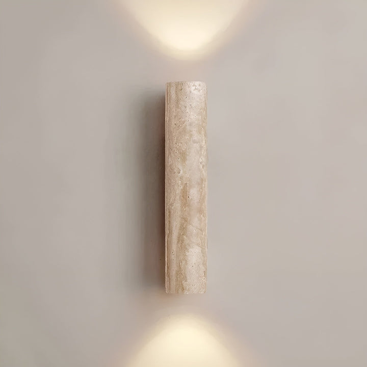 Vägglampa | Elegant belysning | Design i travertin