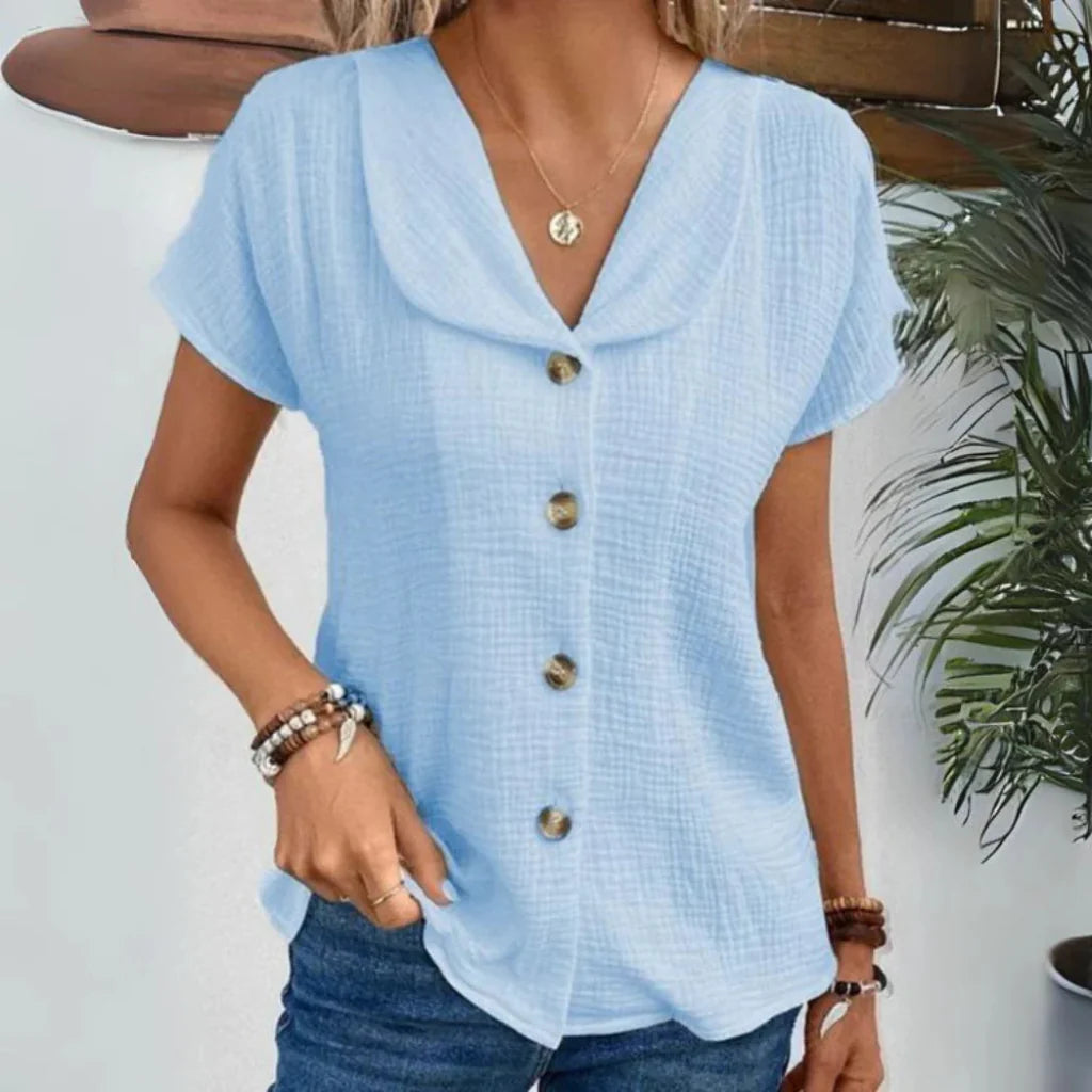 Elegant sommerbluse til kvinder