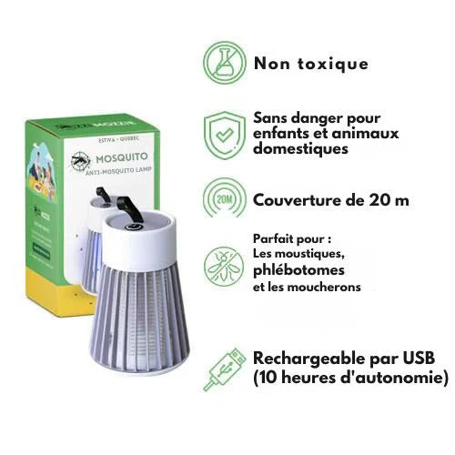Elektrisk UV-myggfångare – Insektslampa för inomhus- och utomhusbruk