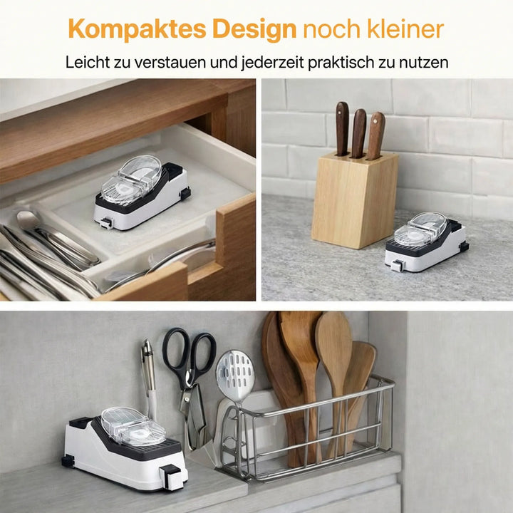 Elektrisk knivslip | Enkel knivslipning | Slipverktyg för knivar | Schärfix
