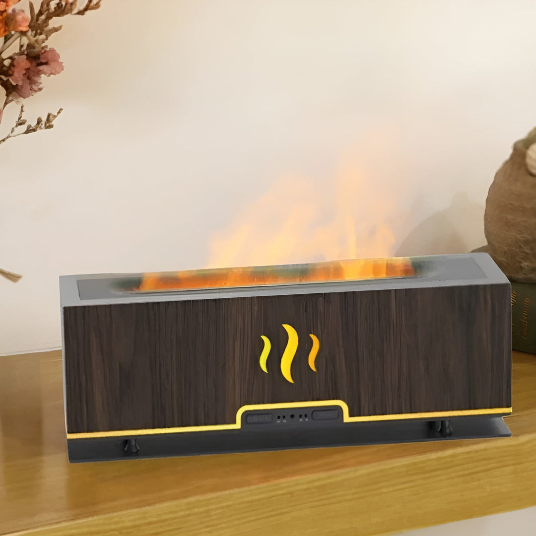 Multifunktionell aromluftfuktare – GlowFlame