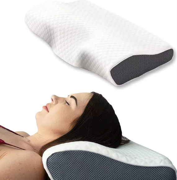 Snarkreducerande kudde - Ergonomisk design | Minskar snarkning