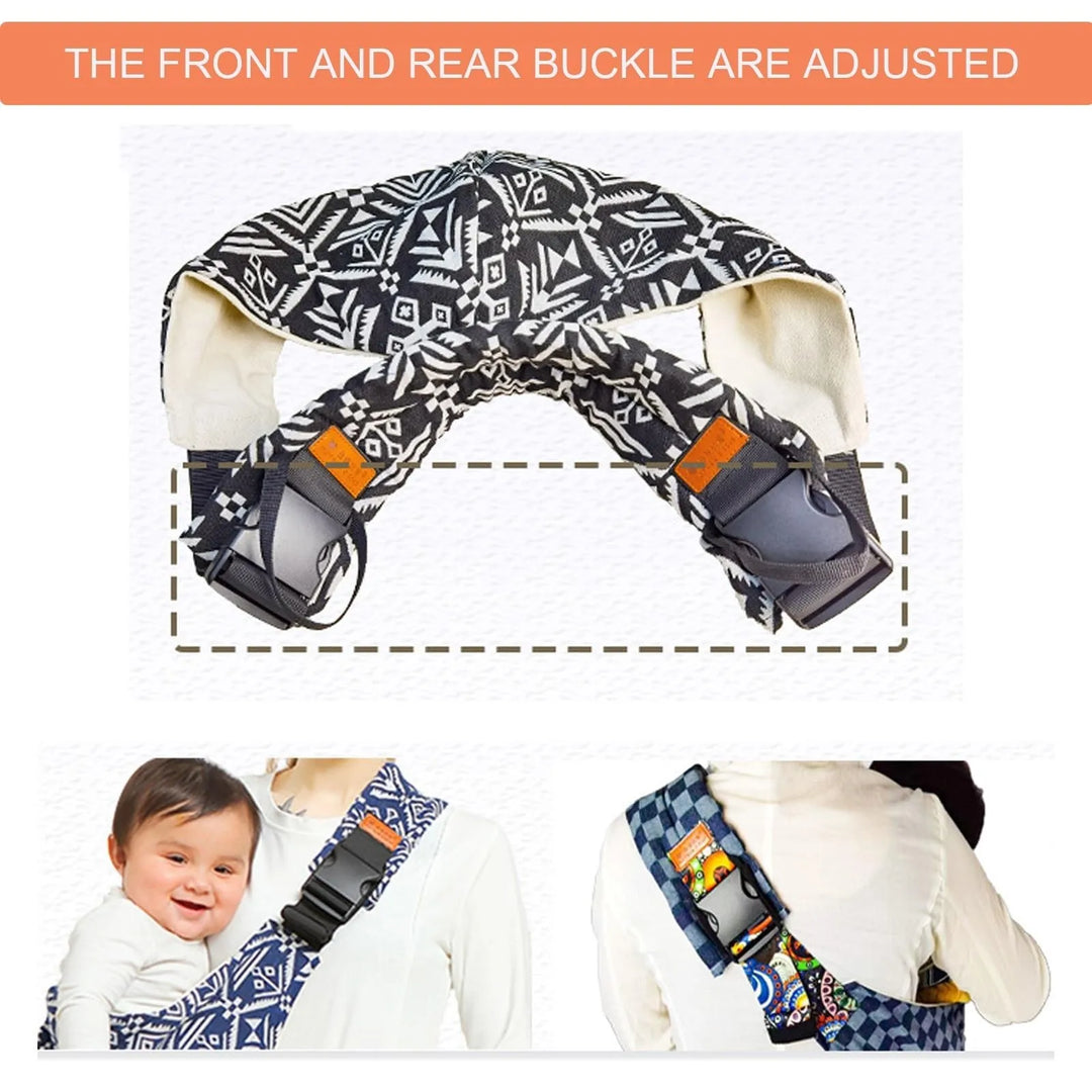 Justerbar Bärsele - Bekväm Höftbärare för Baby - Ergonomisk