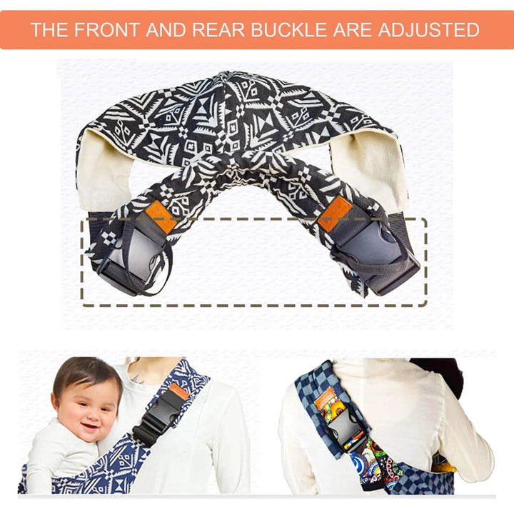 Justerbar Bärsele - Bekväm Höftbärare för Baby - Ergonomisk