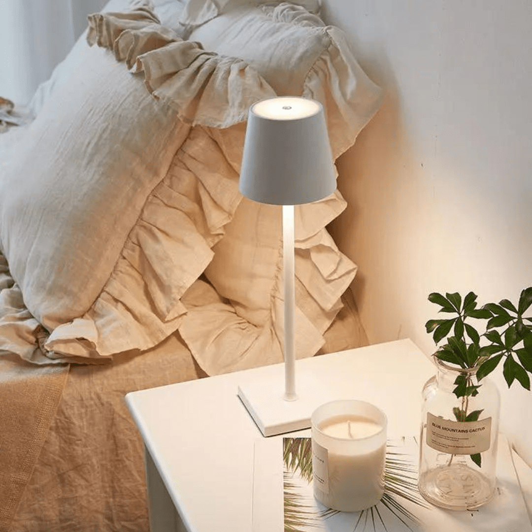 EternoLight | Trådlös bordslampa – mysig belysning för hem och trädgård