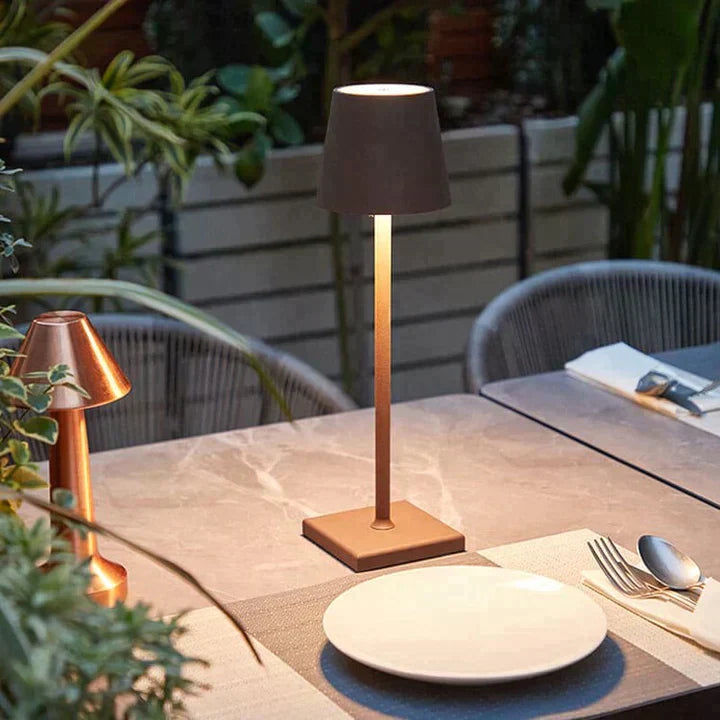EternoLight | Trådlös bordslampa – mysig belysning för hem och trädgård