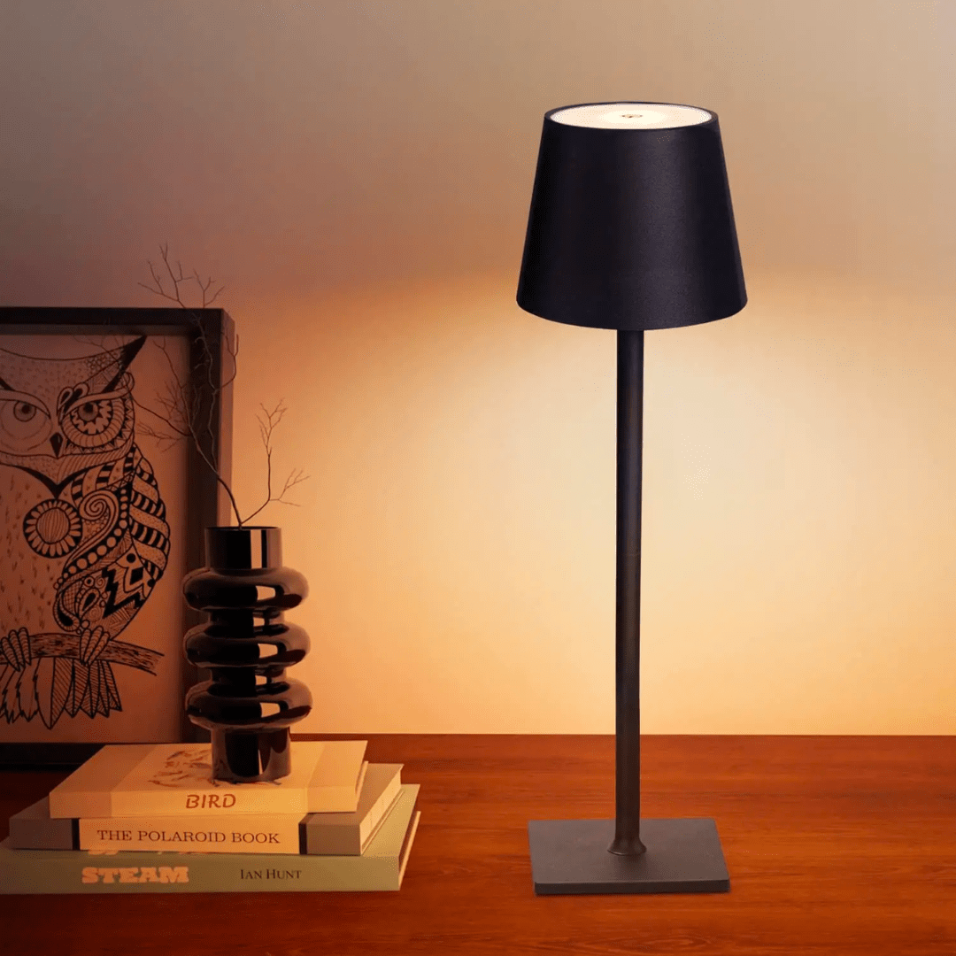 EternoLight | Trådlös bordslampa – mysig belysning för hem och trädgård