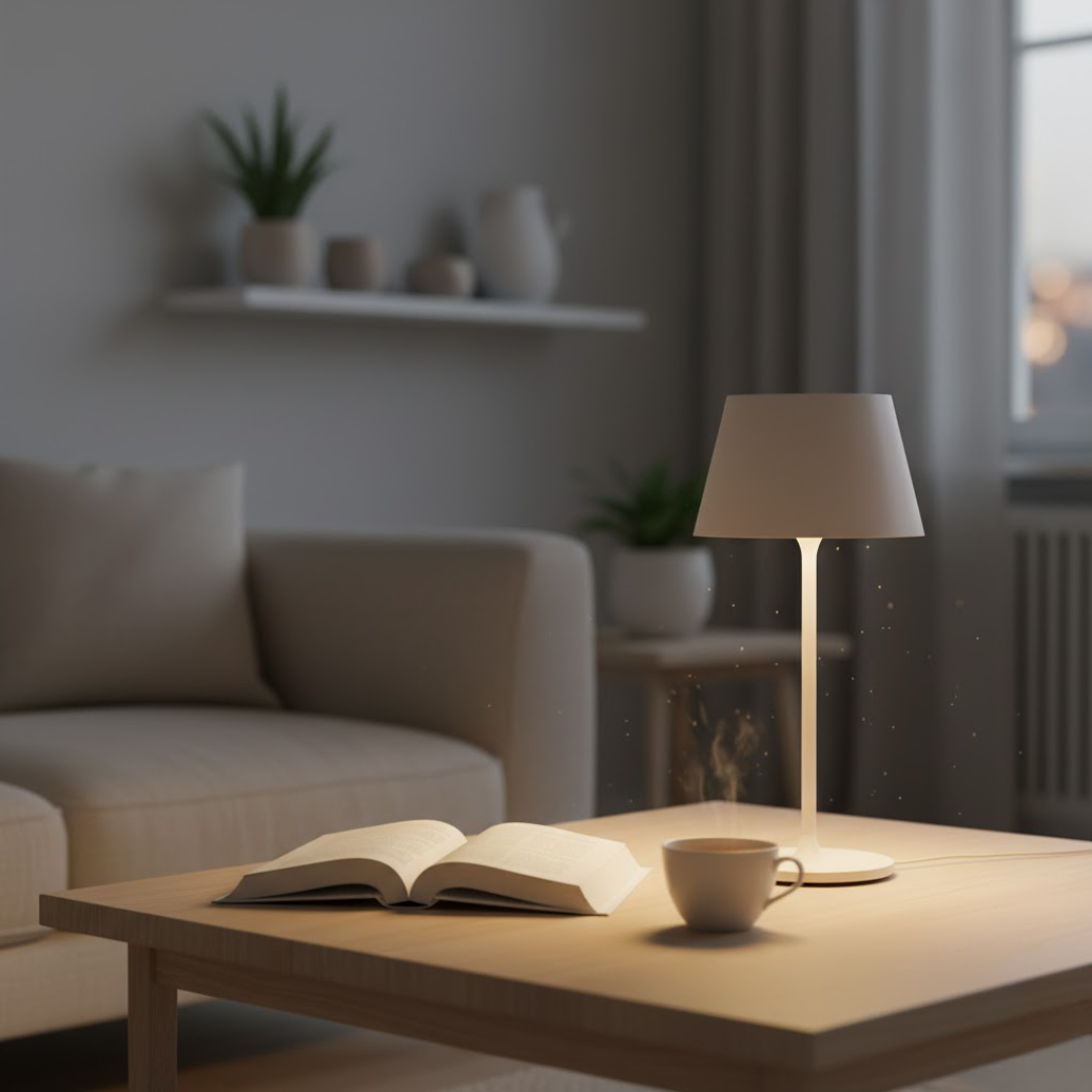 EternoLight | Trådlös bordslampa – mysig belysning för hem och trädgård